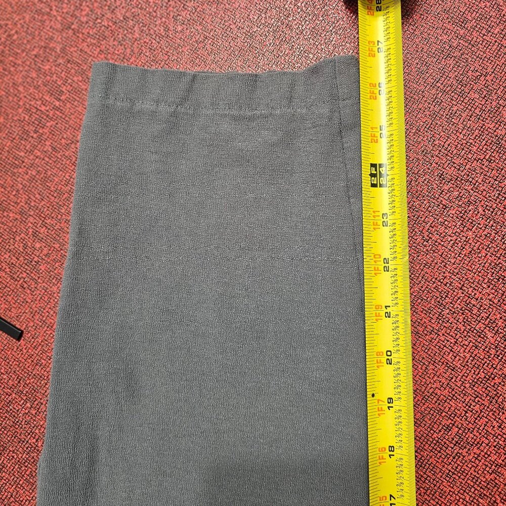 Eileen Fisher Pull On Pants 1X Grey Stretch Tapered Ankle Minimalist‎ Office USA - Picture 7 of 7